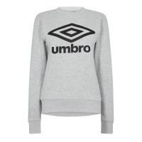 блуза,дамски,блузи,umbro,women's,diamond,logo,crew,sweatshirt,grey,marl