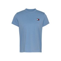 тениска,дамски,топове,tommy,jeans,women's,regular,fit,badge,t,shirt,colorado,blue