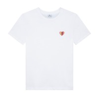 тениска,дамски,топове,ps,paul,smith,women's,heart,regular,fit,t,shirt,white
