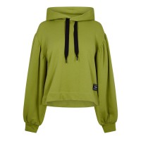 суичър,дамски,горнища,с,качулка,дамски,ежедневни,облекла,levis,levis,akane,rusched,hoodie,moss,moss