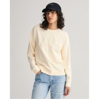 блуза,дамски,блузи,gant,tonal,archive,shield,sweatshirt,116,linen