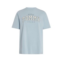 дамски,тениски,tommy,jeans,tj,varsity,tee,breezy,blue