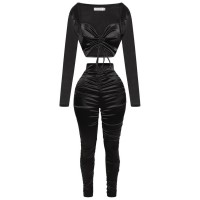 дамски,комплект,дамски,чорапогащи,и,клинове,honeyz,3,piece,set,womens,black