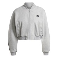 дамско,яке,промоция,на,зимни,облекла,разпродажба,adidas,дамски,жилетки,adidas,future,icons,3,stripes,bomber,jacket,womens,med,grey,heath