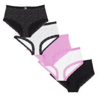 дамски,ризи,дамски,облекла,размер,studio,5,pack,lace,detail,shortie,briefs,multi