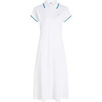 рокля,дамски,поли,и,рокли,tommy,hilfiger,women's,polo,dress,optic,white