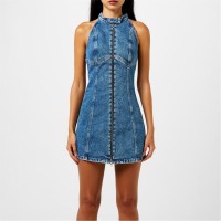 рокля,дамски,поли,и,рокли,diesel,de,lulu,short,dress,denim