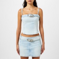 потник,дамски,топове,diesel,de,lucy,s,denim,tank,top,blue