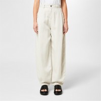 панталони,дамски,чорапогащи,и,клинове,emporio,armani,women's,linen,court,tapered,trousers,sabbia,chiaro
