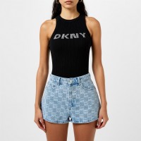 потник,дамски,топове,dkny,knit,tank,top,black