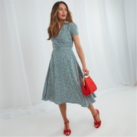рокля,дамски,поли,и,рокли,дамски,облекла,размер,joe,browns,joe,brown,blue,tea,dress,blue