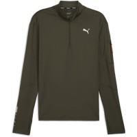 разпродажба,puma,мъжко,фитнес,облекло,всички,фитнес,облекла,puma,flex,quarter,zip,sn44,dark,olive