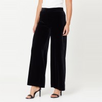 панталони,дамски,долнища,размер+,дамски,облекла,размер,be,you,wide,leg,velvet,trousers,black