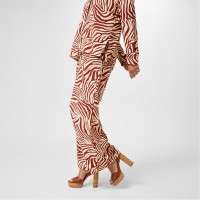 дамски,чорапогащи,и,клинове,biba,biba,printed,trouser,tan,zebra
