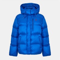 яке,дамски,якета,и,палта,polo,ralph,lauren,women's,carly,water,repellent,quilted,duck,down,wind,resistant,detachable,hood,short,puffer,jacket,new,iris
