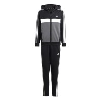 юношески,анцуг,дрехи,за,училище,разпродажба,adidas,детски,екипи,adidas,junior,tiberio,fleece,tracksuit,black,grey