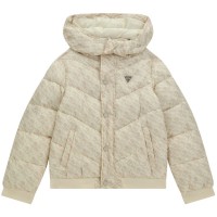 детски,облекла,guess,padded,puffer,juniors,cream,p0fk