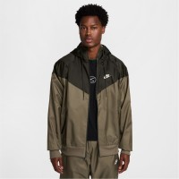 яке,промоция,на,зимни,облекла,разпродажба,nike,мъжки,якета,мъжки,якета,и,палта,размер+,nike,sportswear,windrunner,men's,hooded,jacket,olive,black
