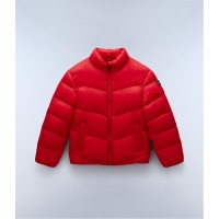 яке,детски,3/4,панталони,napapijri,kids',carrel,insulated,short,puffer,jacket,red,r06