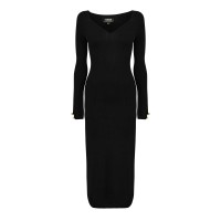 рокля,дамски,поли,и,рокли,barbour,international,roberta,knitted,midi,dress,black