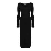 рокля,дамски,поли,и,рокли,дамски,плетени,дрехи,barbour,international,roberta,knitted,midi,dress,black