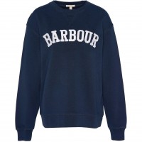 блуза,barbour,northumberland,sweatshirt,navy,cloud