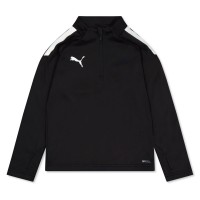 горнище,с,цип,разпродажба,puma,детски,тениски,puma,teamliga,1,4,zip,top,jr,puma,black,puma