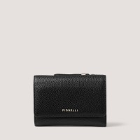 дамско,портмоне,fiorelli,women,s,logo,snap,closure,billfold,wallet,black