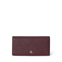 дамско,портмоне,lauren,by,ralph,lauren,women,s,slim,billfold,wallet,dark,garnet