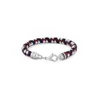 аксесоари,на,разпродажба,tommy,hilfiger,tommy,hilfiger,mens,braided,leather,bracelet,blue