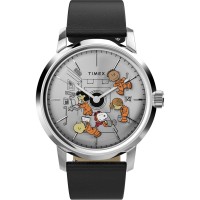 часовници,timex,timex,peanuts,sn62,silver,tone