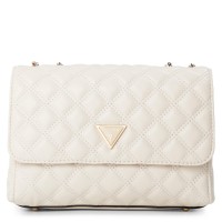 дамска,чанта,всички,чанти,аксесоари,на,разпродажба,guess,women,s,giully,flap,cross,body,bags,offwhite