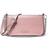 чанта,всички,чанти,аксесоари,на,разпродажба,michael,michael,kors,women's,bryant,small,leather,convertible,cross,body,bag,smokey,rose