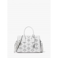 чанта,всички,чанти,michael,michael,kors,laila,small,satchel,optic,white