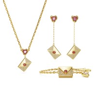 аксесоари,на,разпродажба,swarovski,swarovski,letra,set,ld99,gold