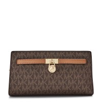 дамско,портмоне,всички,чанти,аксесоари,на,разпродажба,michael,michael,kors,women,s,hamilton,cross,body,wallet,on,chain,brn,acrn