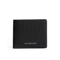 портмоне,портфейли,и,портмонета,мъжки,чанти,и,портмонета,tommy,hilfiger,woven,texture,billfold,wallet,with,coin,pocket,black