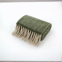 аксесоари,на,разпродажба,the,lyndon,company,moorland,wool,throw,130x170cm,green