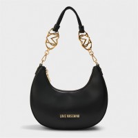 чанта,за,през,рамо,всички,чанти,аксесоари,на,разпродажба,love,moschino,women's,jewel,shoulder,bag,black