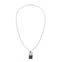 бижутерия,аксесоари,на,разпродажба,tommy,hilfiger,hilfiger,wood,dog,tag,silver