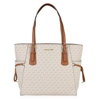 всички,чанти,аксесоари,на,разпродажба,michael,michael,kors,grained,leather,voyager,tote,bag,vanilla*
