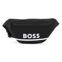 юношеска,чанта,стягайте,багажа,за,лятото!,портмонета,boss,logo,bum,bag,juniors,black,white