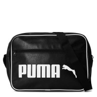 чанта,за,през,рамо,puma,men,s,campus,reporter,retro,messenger,bag,black