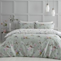 спално,бельо,и,комплекти,catherine,lansfield,reversible,duvet,cover,set,sage,green