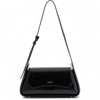 guess,women,s,xena,flap,shoulder,bag,black