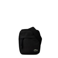 чанта,всички,чанти,аксесоари,на,разпродажба,lacoste,men's,vertical,cross,body,bag,black,991