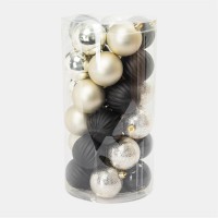 коледни,опаковки,и,декорации,the,spirit,of,christmas,30pc,baubles,54,black,one,size,black