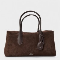 чанта,всички,чанти,аксесоари,на,разпродажба,polo,ralph,lauren,women's,bellport,satchel,bag,chocolate