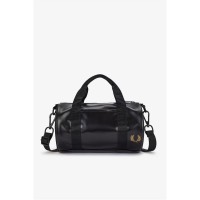всички,чанти,fred,perry,unisex,adults,mini,barrel,holdall,black,gold,774