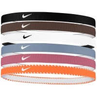 диадема,всички,шапки,всички,фитнес,аксесоари,скуош,nike,flex,kids,headbands,6,pack,black,tattoo